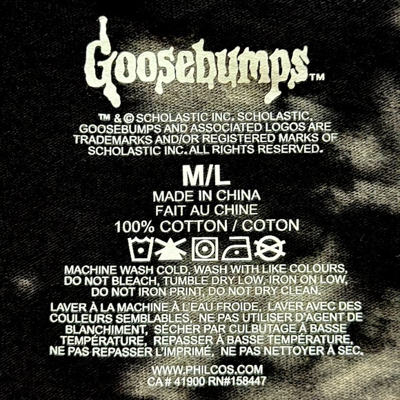 Goosebumps The Scarecrow Walks At Midnight Graphic T-Shirt - Size Medium - NWT - Picture 3 of 3